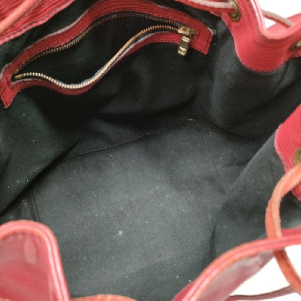 ReD 532241B V Louis Vuitton Shoulder Bag Petit Noe Red Epi - Picture 8 of 12